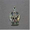 Carlo Zini  Crown brooch